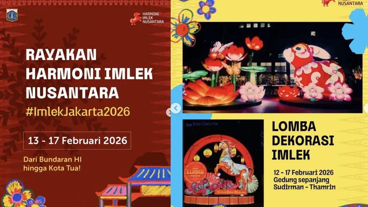 Chinese New Year 2026 in Jakarta: Here is a list of 10 events starting February 13 that you must visit