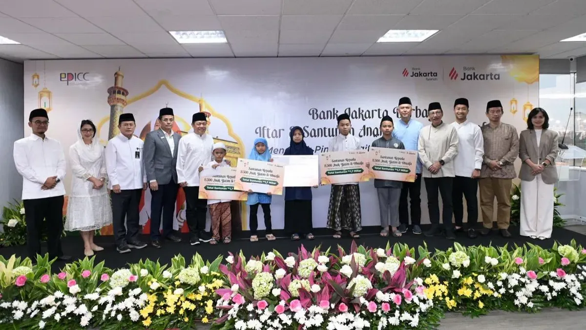 Bank Jakarta Provides Assistance to 8,500 Orphans and Poor People, Spreads Ramadhan Blessings and Presents a Homecoming Post