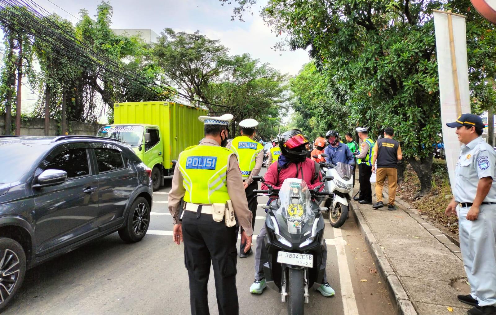 Cikokol Samsat Intensifies PKB Raids in Tangerang, Dozens of Vehicles Netted